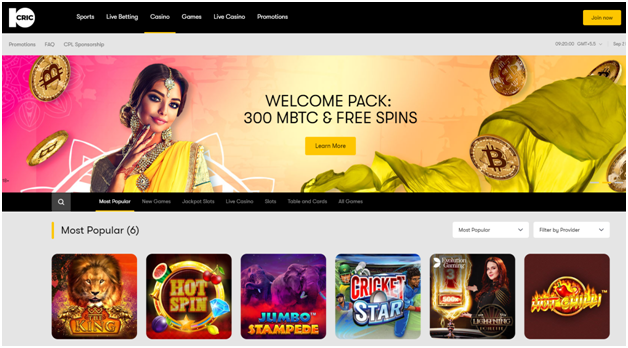 10 Cric Casino Games