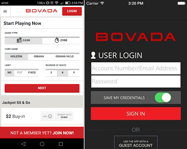 Bovada app