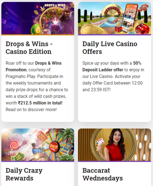 Daily Live Casino Bonus