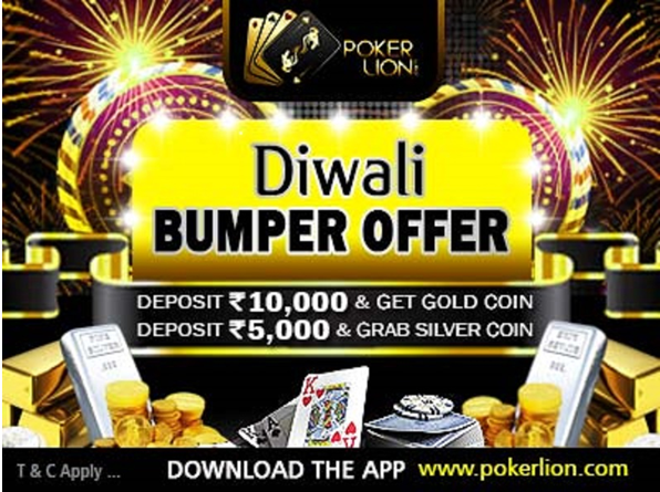 Diwali Bumper at Poker site