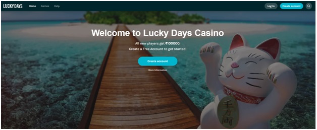 Lucky day casino INR