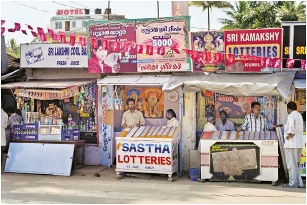 GST on lotteries