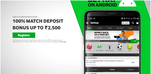 Betway Indian casino