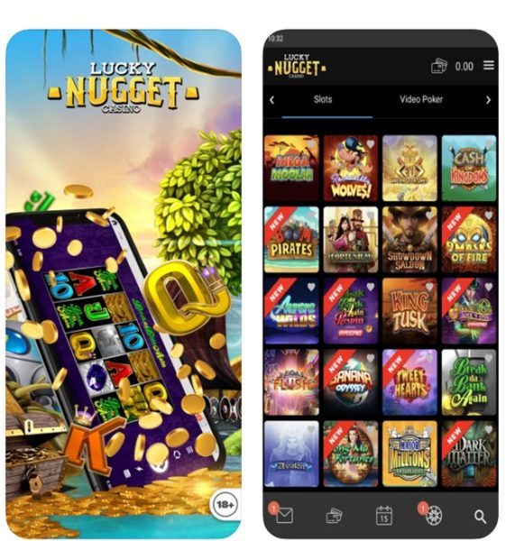 How to download Lucky Nugget On Mobile Phone