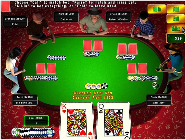 How to play High Limit Texas Holdem Poker at online casinos