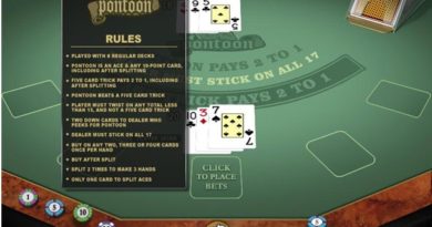 How to play Microgaming Pontoon Gold