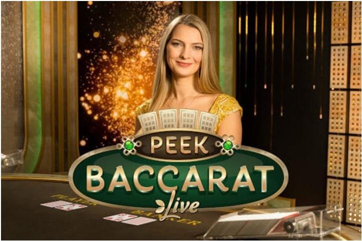 How to play Peek Baccarat