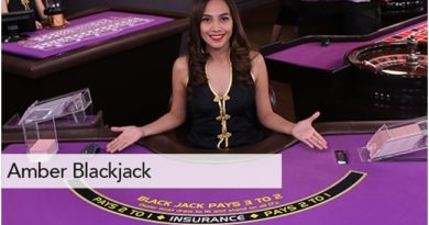 How to play live Amber Blackjack