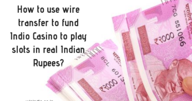 How to use wire transfer to deposit INR at online casinos