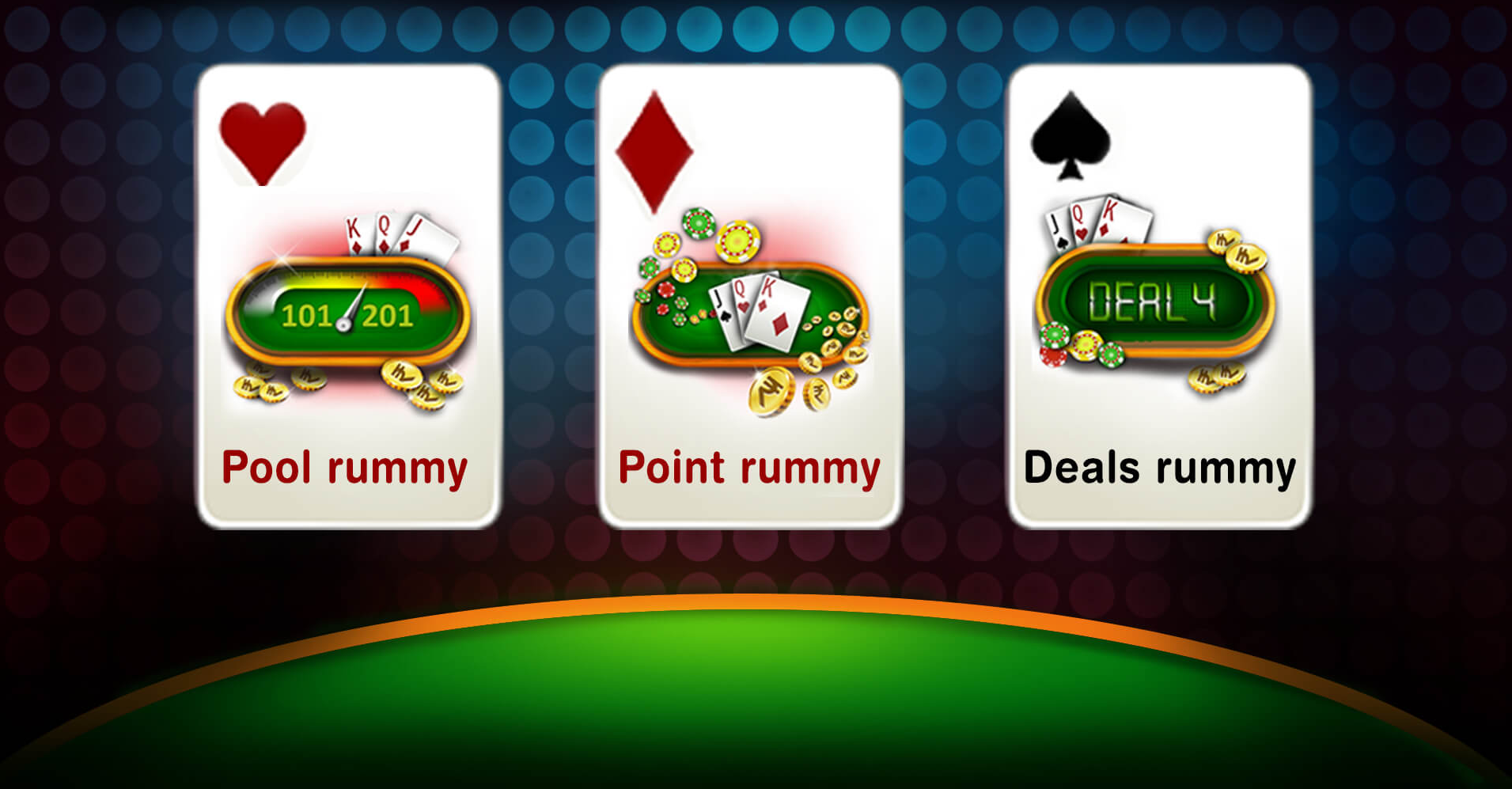 Indian Rummy types