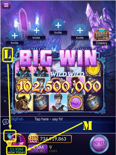 Jackpot City Slot App - Big win