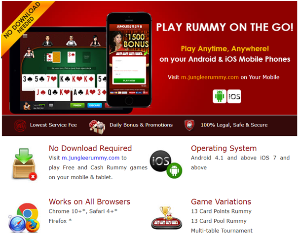 Junglee Rummy App