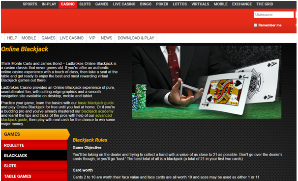 Ladbrokes- High Limit Blackjack