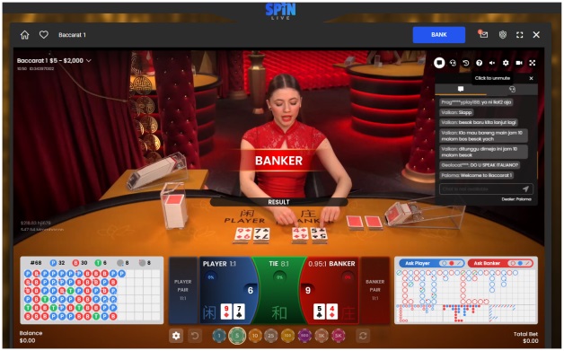 Live Baccarat Banker