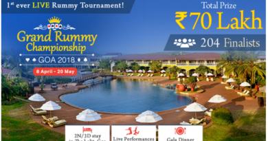 Live Rummy Tournament at Goa