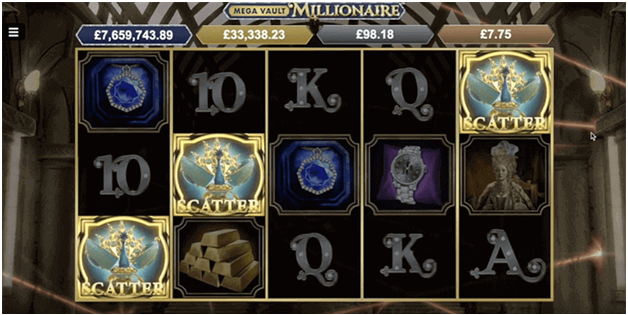 Mega Vault Millionaire slot- Scatter