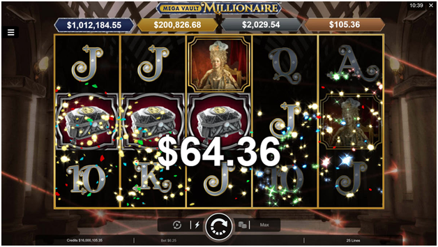 Mega Vault Millionaire wins