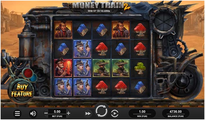 Money Train 2 Slot game symbols