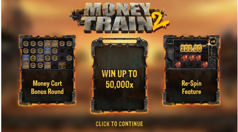 Money Train 2 game features