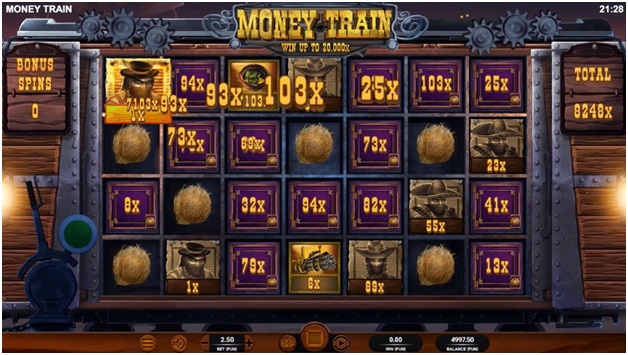 Money Train slot game features