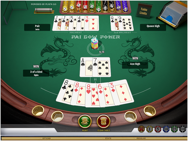 Pai gow poker online