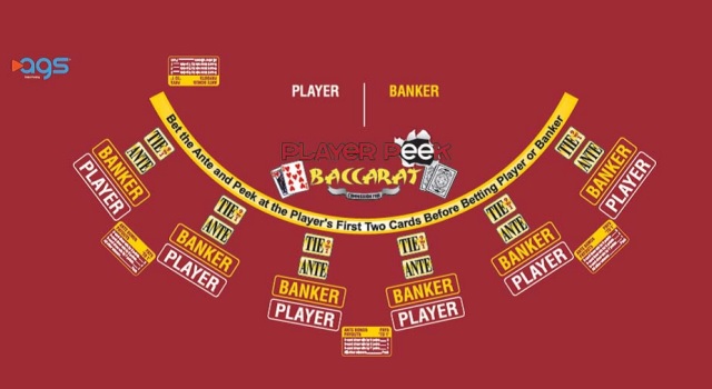 Peek Baccarat rules to play