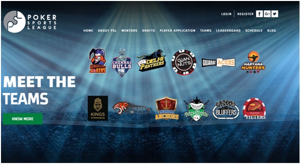 Poker sports league