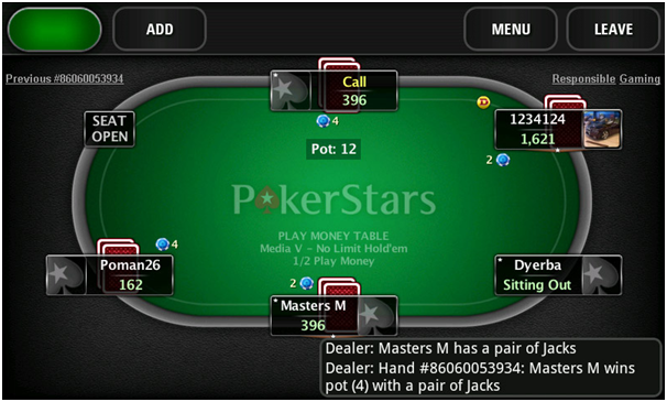 Poker stars