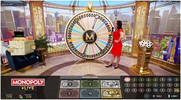 Royal Panda Indian Online Casino - Live Monopoly