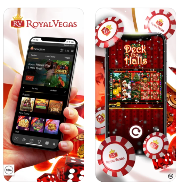 Royal Vegas Casino App for iPhone and Android