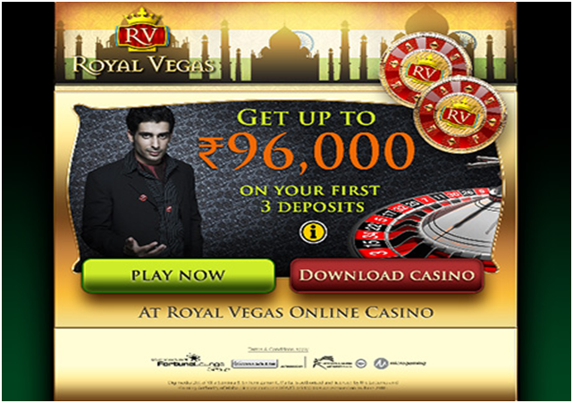 Royal Vegas Casino- Accepts Indian players