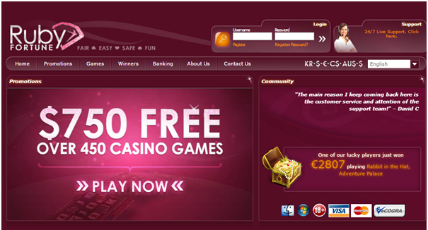 Ruby Fortune Casino