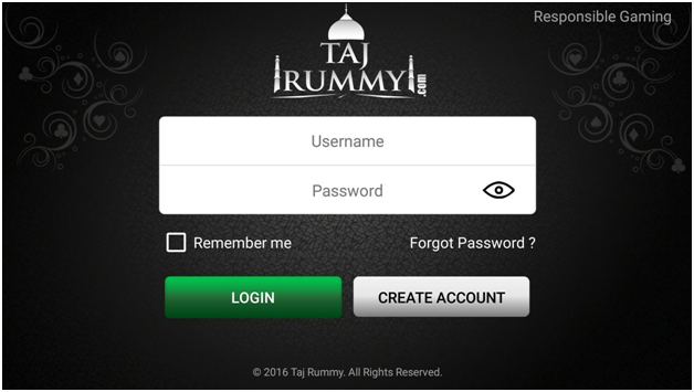 Taj Rummy Open Your Account