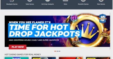 What are the hot drop jackpots to play at Bovada Casino