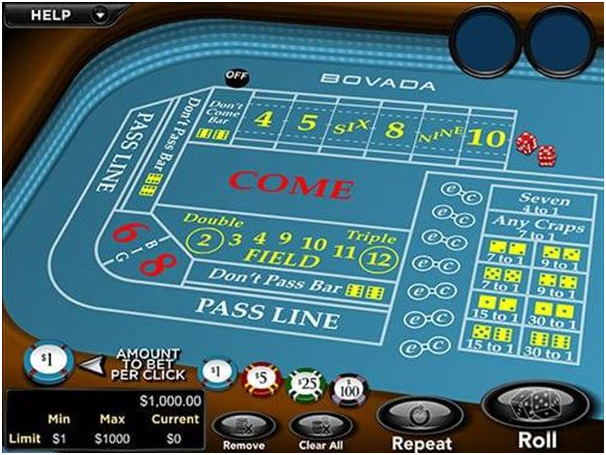 Where to play high limit craps online