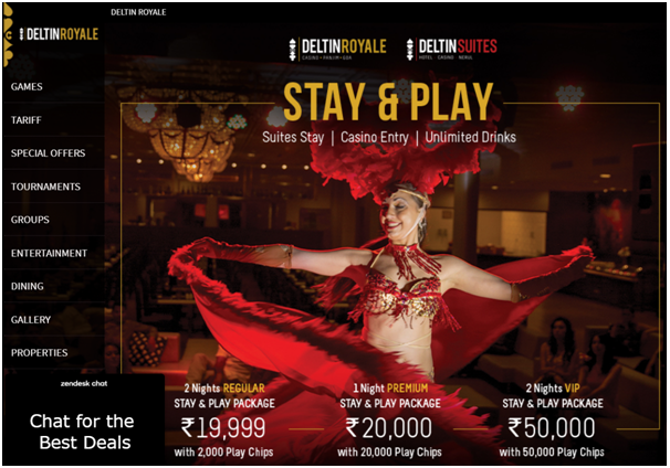 Deltin Royale play high limit craps in India