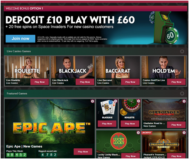 Paddy Power online casino