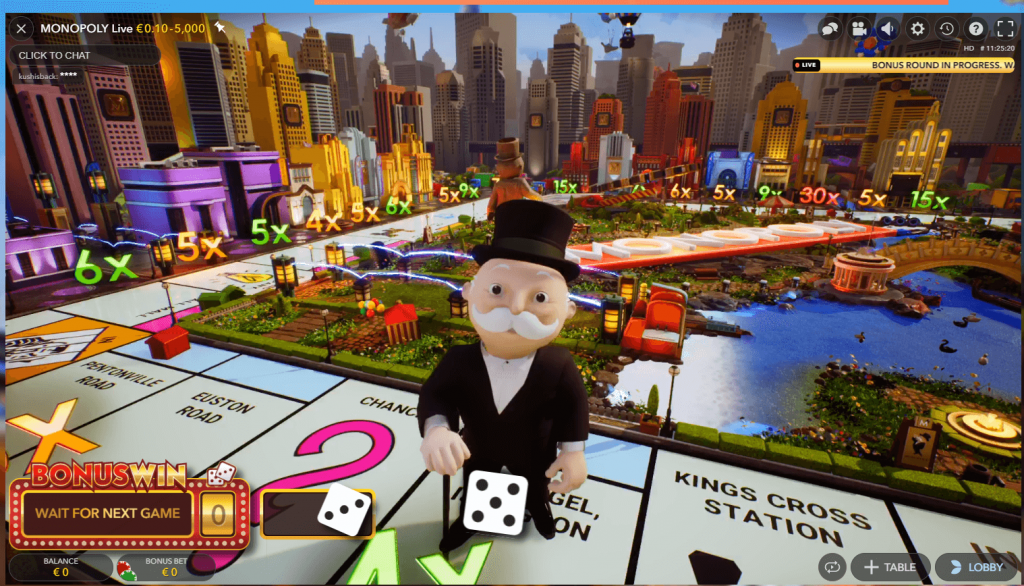 live monopoly at Indian casinos